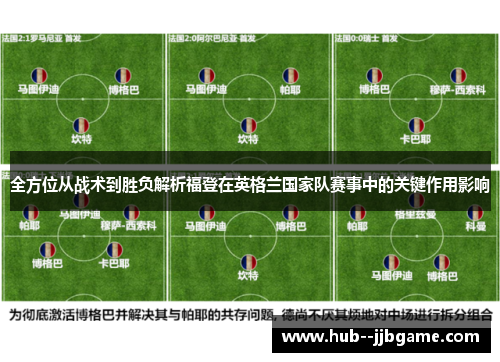 全方位从战术到胜负解析福登在英格兰国家队赛事中的关键作用影响
